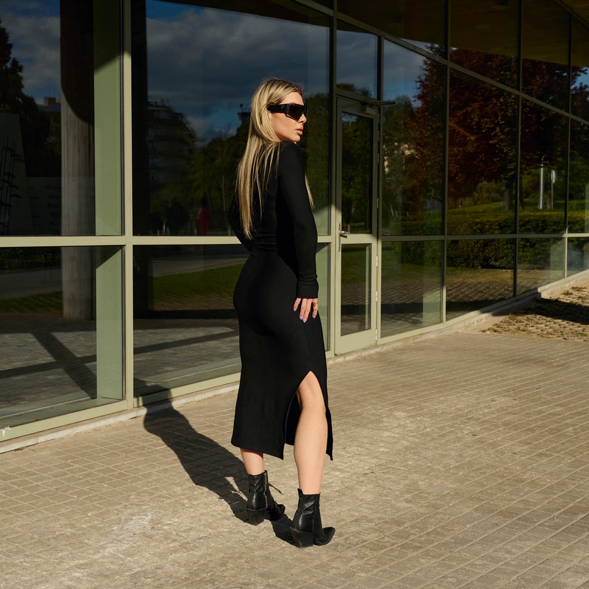 THE CORSET DRESS WITH NEON CORDS
