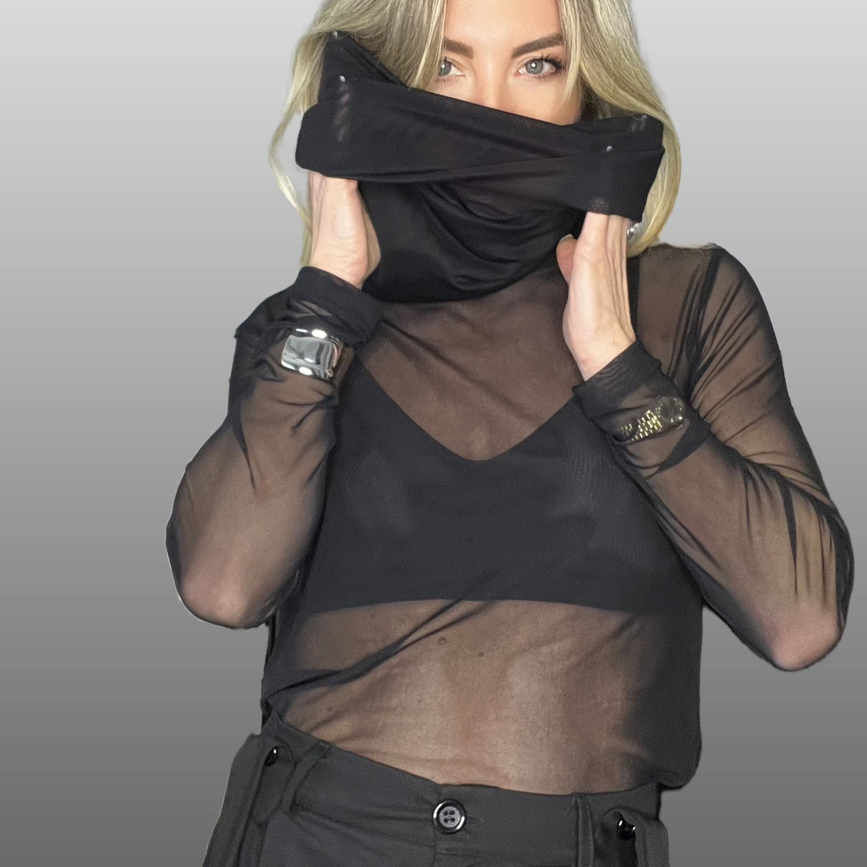 THE SHEER BLOUSE
