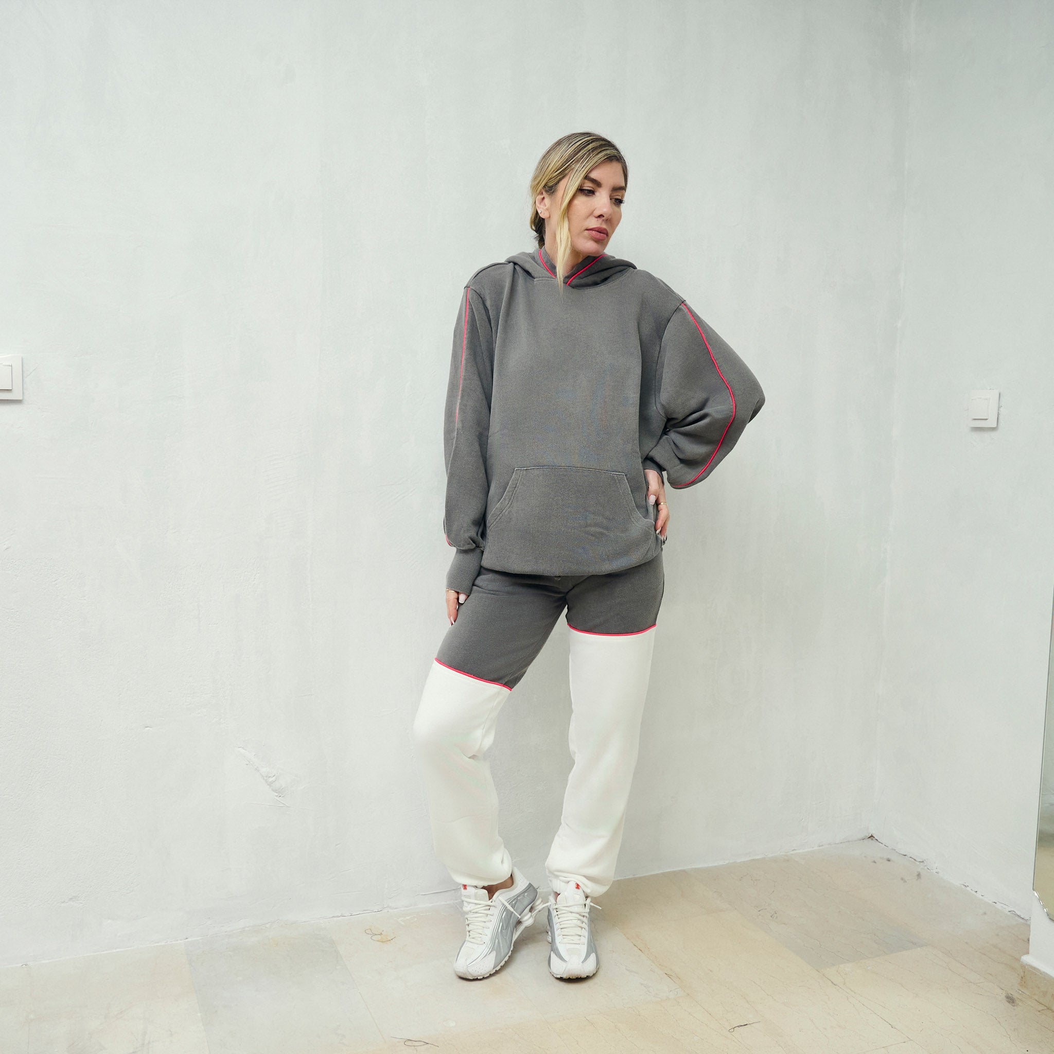 THE DOUBLE TONE WOMAN TROUSERS