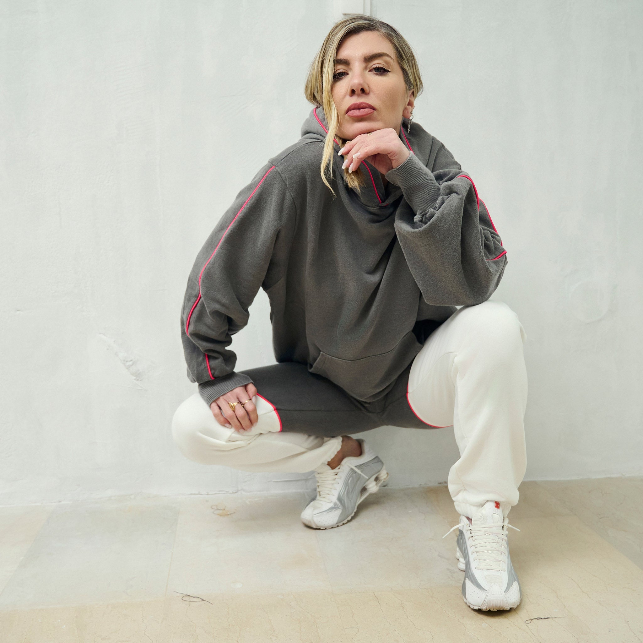 THE DOUBLE TONE WOMAN TROUSERS