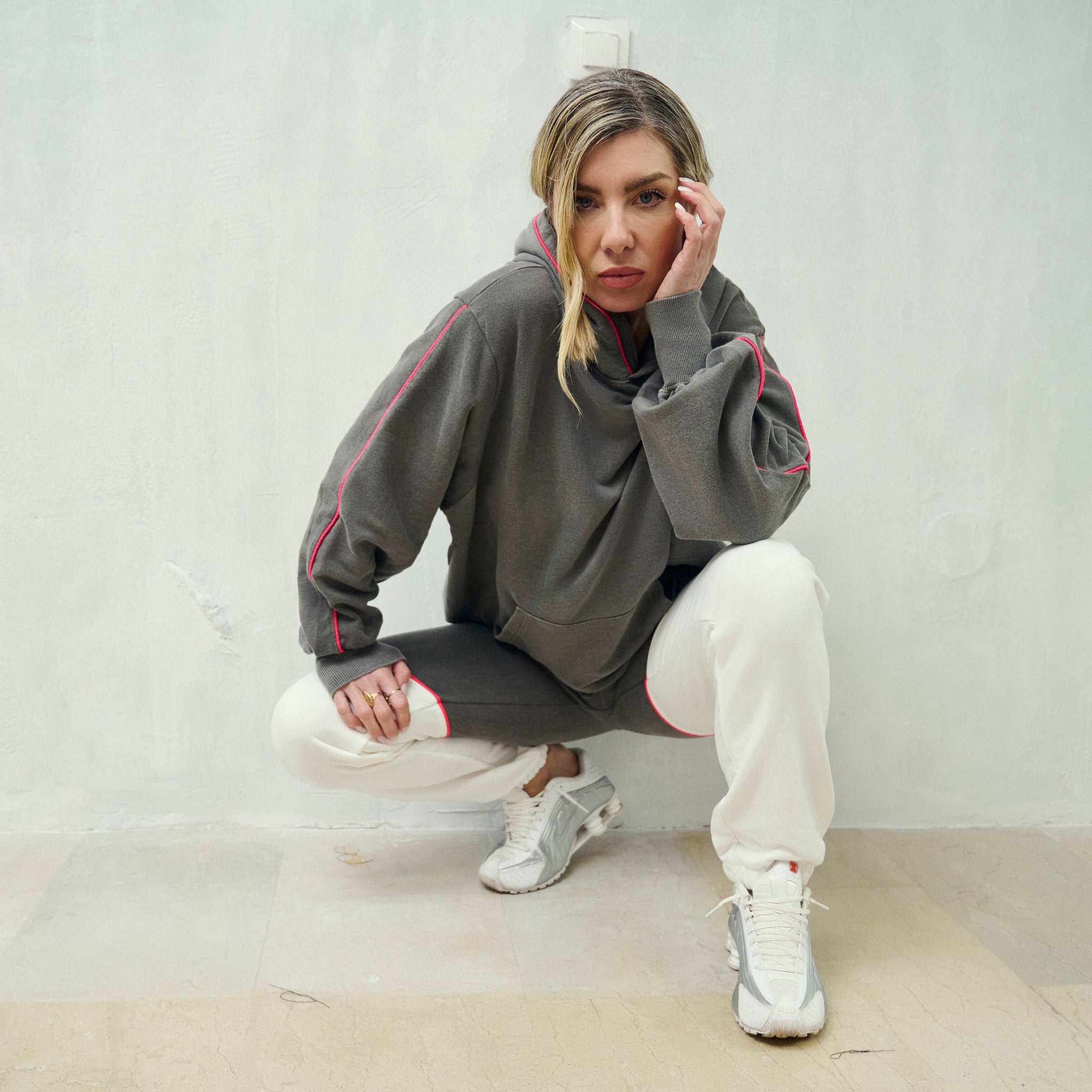 THE DOUBLE TONE WOMAN TROUSERS