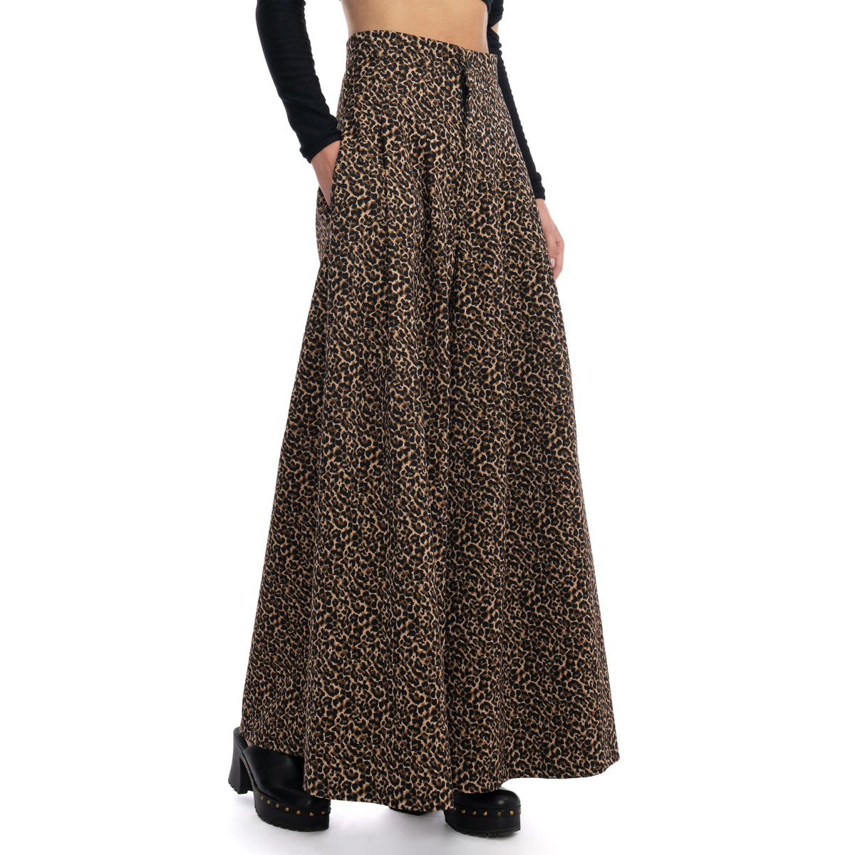 THE LEOPARD VANE TROUSERS