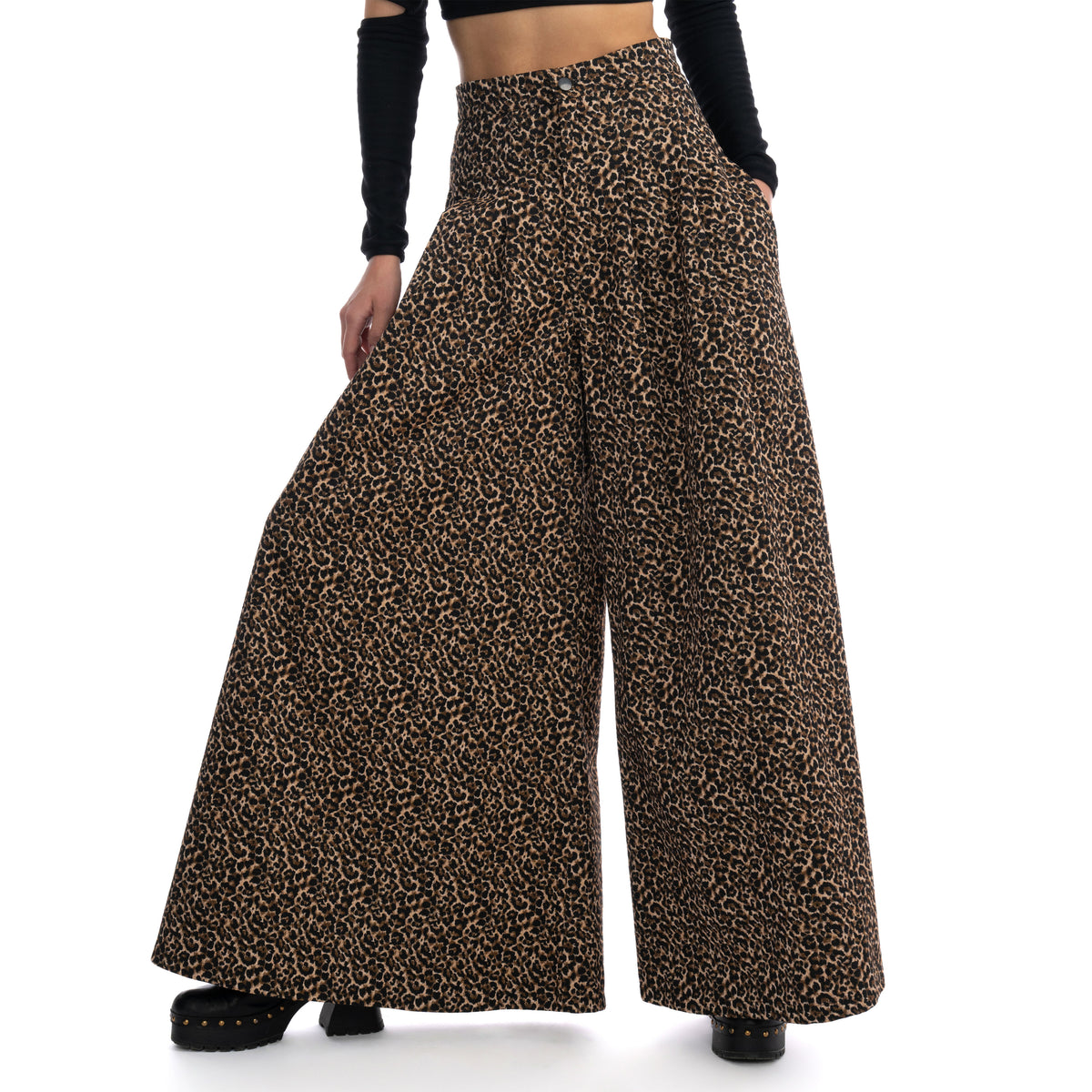 THE LEOPARD VANE TROUSERS