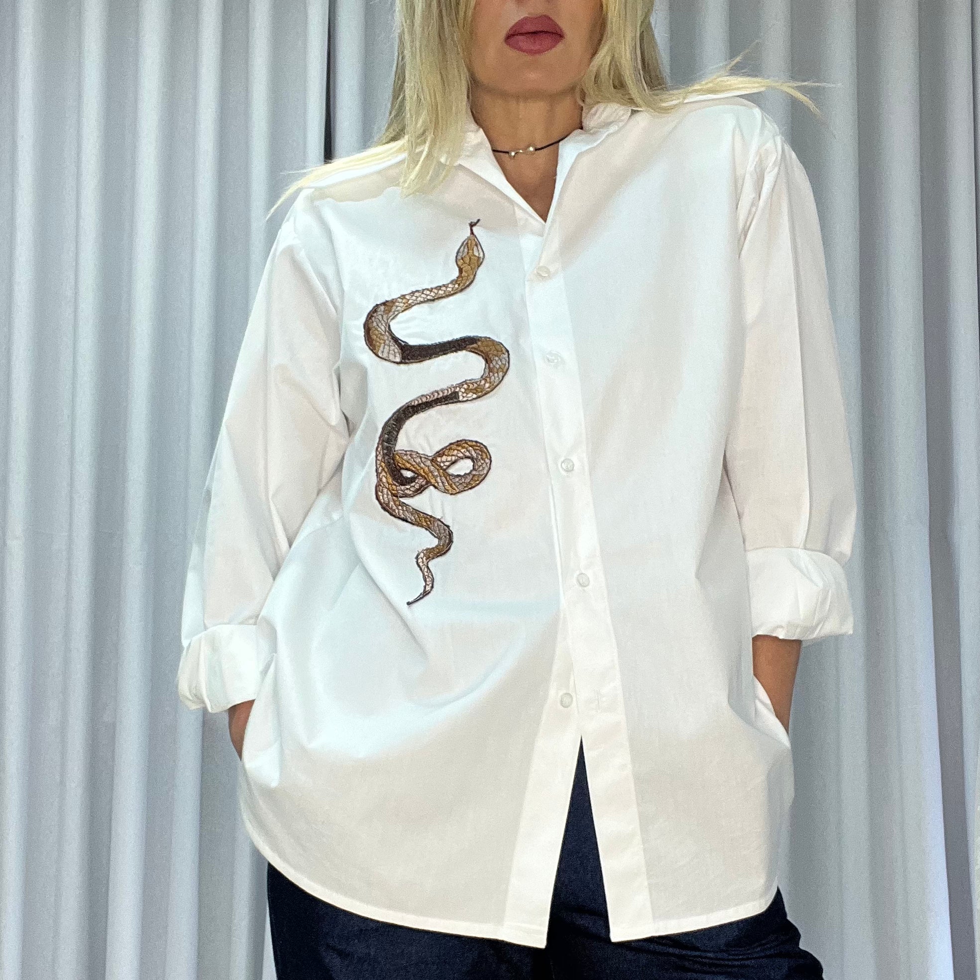 THE BLANC SHIRT – SNAKE