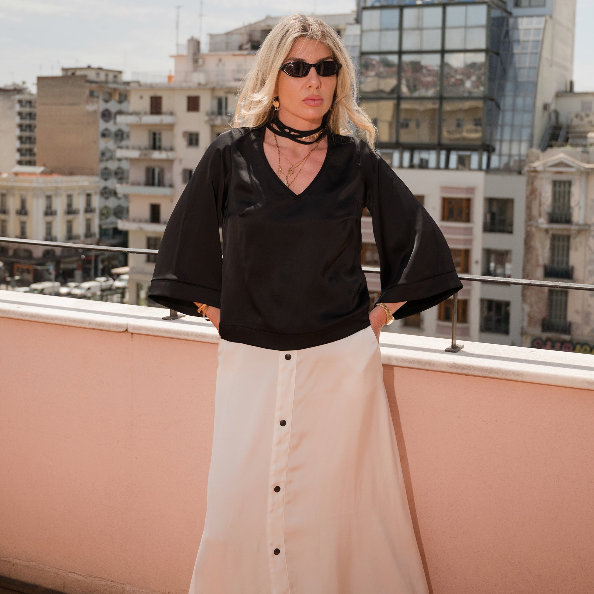 THE V BLOUSE