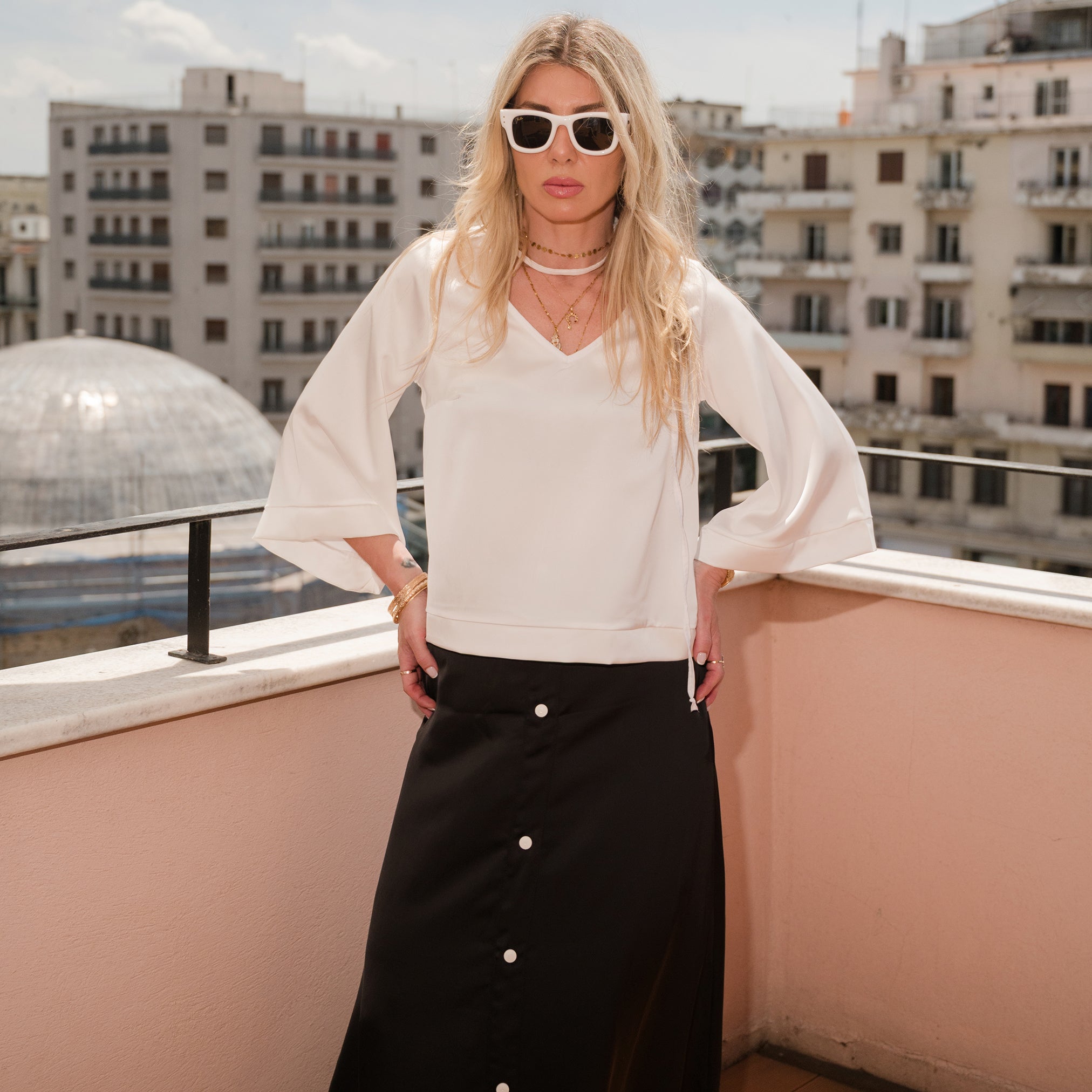 THE V BLOUSE